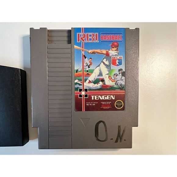 NES RBI BASEBALL TENGEN   - Picture 1 of 5